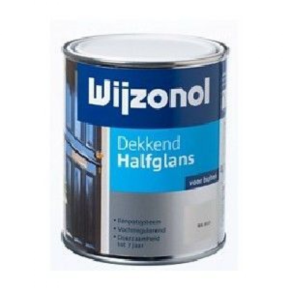 Wijzonol dekkend halfglans 9001