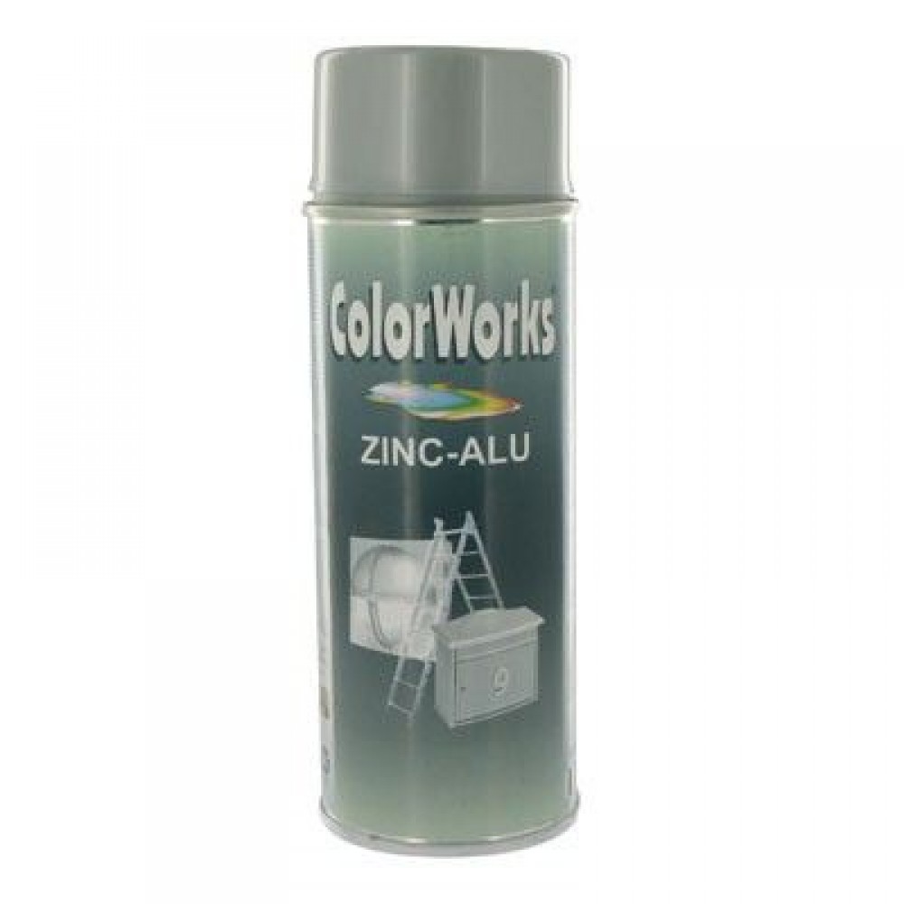 Colorworks spuitbus zink aluminium 918576