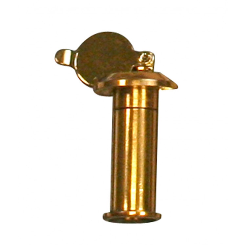Qlinq deurspion 36-60mm kijkhoek 200 graden Vermessingd