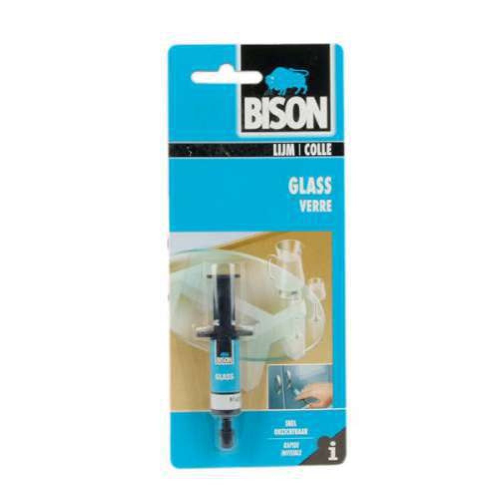 Bison glaslijm transparant