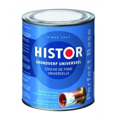 Histor perfect base grondverf universeel wit 2500ml