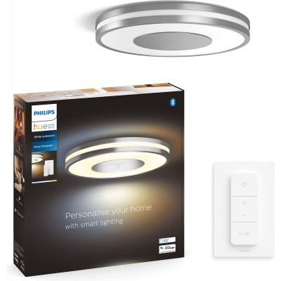 Philips Hue Being plafondlamp - White Ambiance - aluminium - Bluetooth - incl. 1 dimmer switch