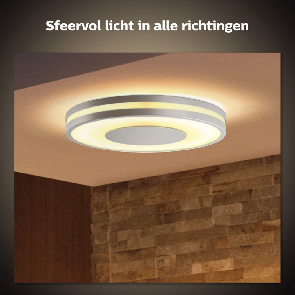 Philips Hue Being plafondlamp - White Ambiance - aluminium - Bluetooth - incl. 1 dimmer switch