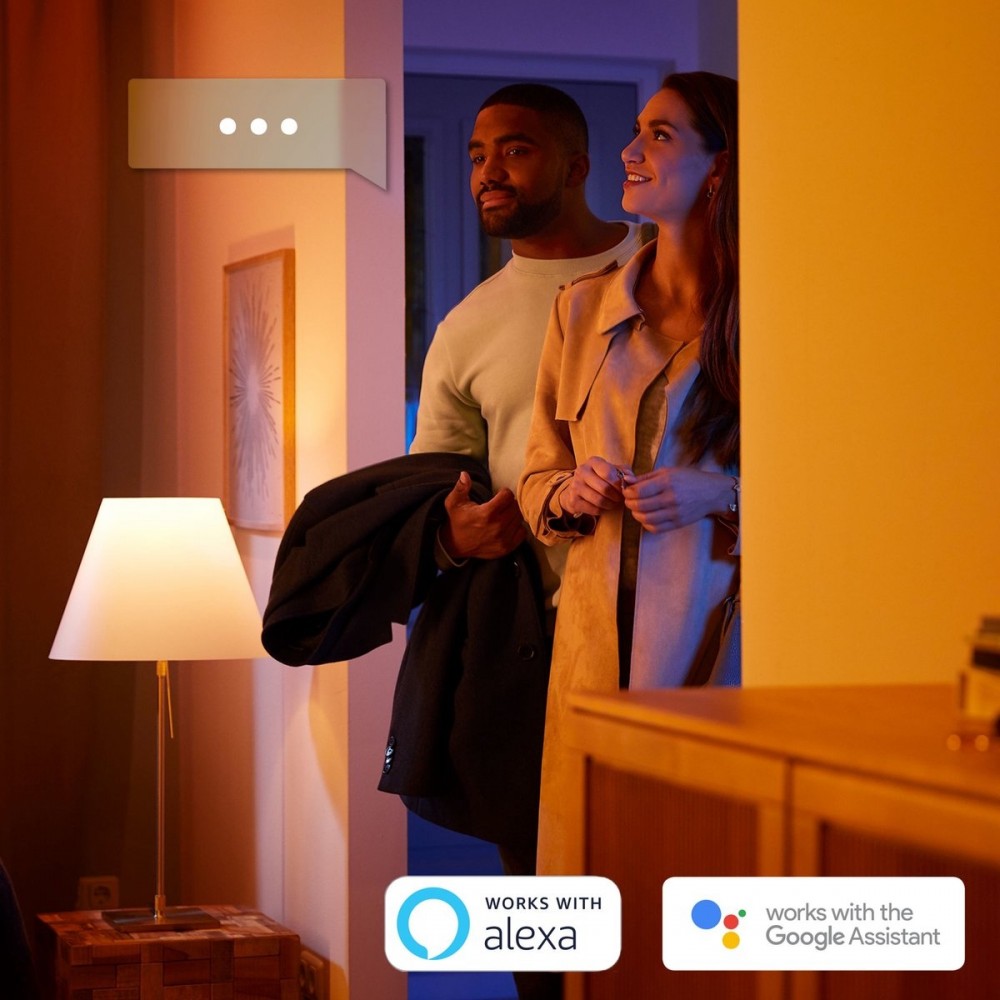 Philips Hue Being plafondlamp - White Ambiance - aluminium - Bluetooth - incl. 1 dimmer switch