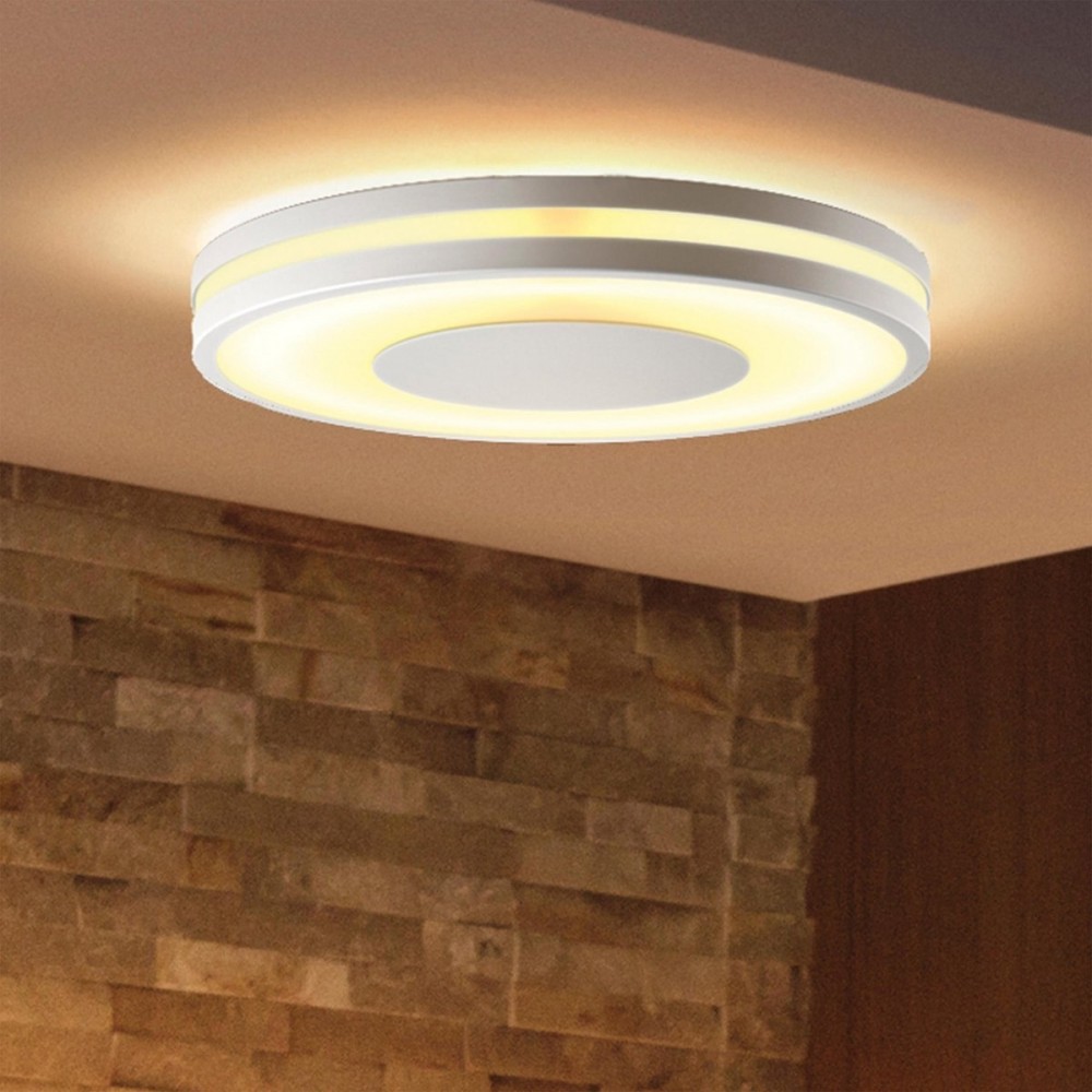 Philips Hue Being plafondlamp - White Ambiance - aluminium - Bluetooth - incl. 1 dimmer switch