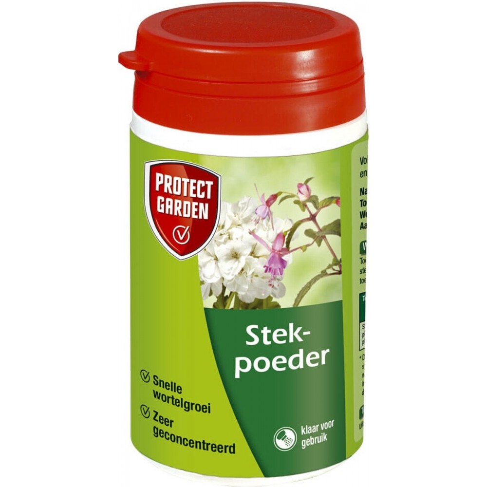Protect Garden Stekmiddel - 25 Gram - Voor Bevordering van Wortelvorming van Sierplanten - Stekpoeder voor Snelle Wortelgroei