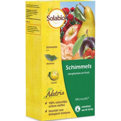Solabiol Microsulfo Spuitzwavel - 200 Gram - Voor Sierplanten en Fruit - Natuurlijk Schimmel Bestrijdingsmiddel