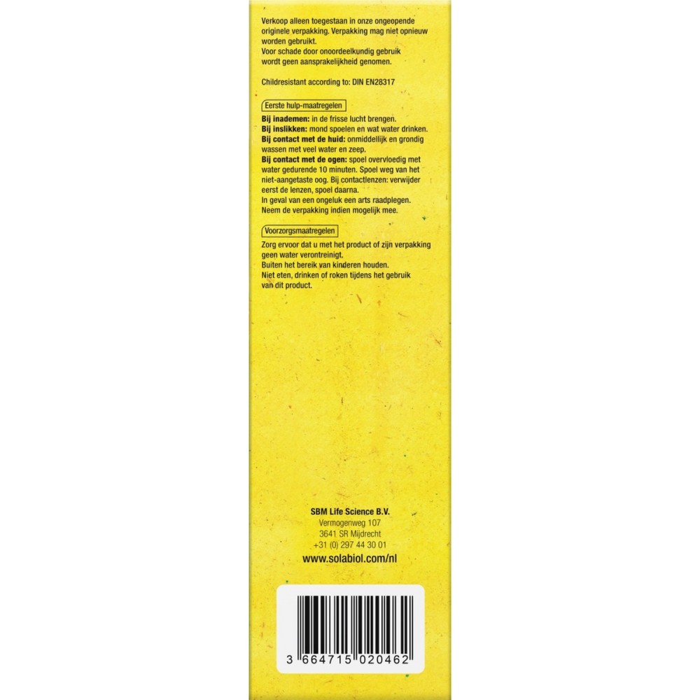 Solabiol Microsulfo Spuitzwavel - 200 Gram - Voor Sierplanten en Fruit - Natuurlijk Schimmel Bestrijdingsmiddel