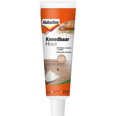 Alabastine Kneedbaar Hout - Essen/Beuken - 75 gr