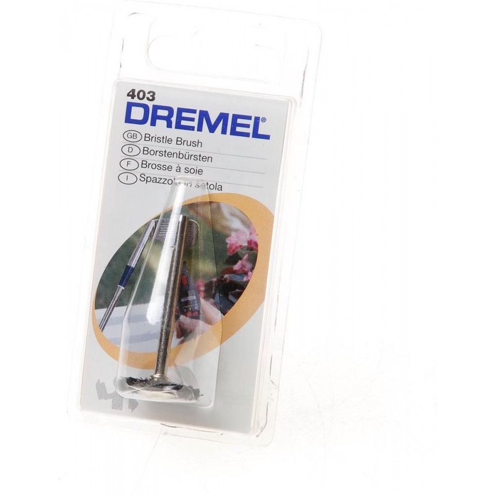 Dremel 403 Multitoolaccessoire - Draadborstel - 19.0 mm - 2 stuks