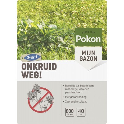 Pokon Onkruid Weg! - 800gr - Onkruidverdelger - Geschikt voor 40m² - Onkruidbestrijder