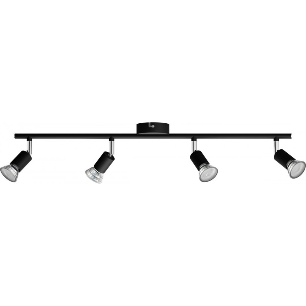 Philips Limbali opbouwspot - 4-lichts -zwart