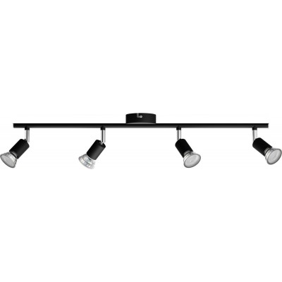 Philips Limbali opbouwspot - 4-lichts -zwart