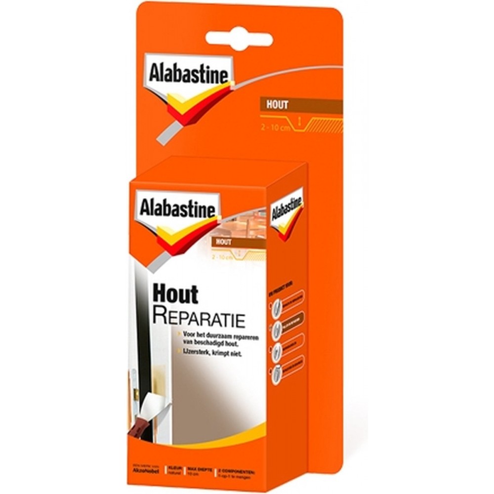 Alabastine Houtreparatie - Naturel - 150 gram