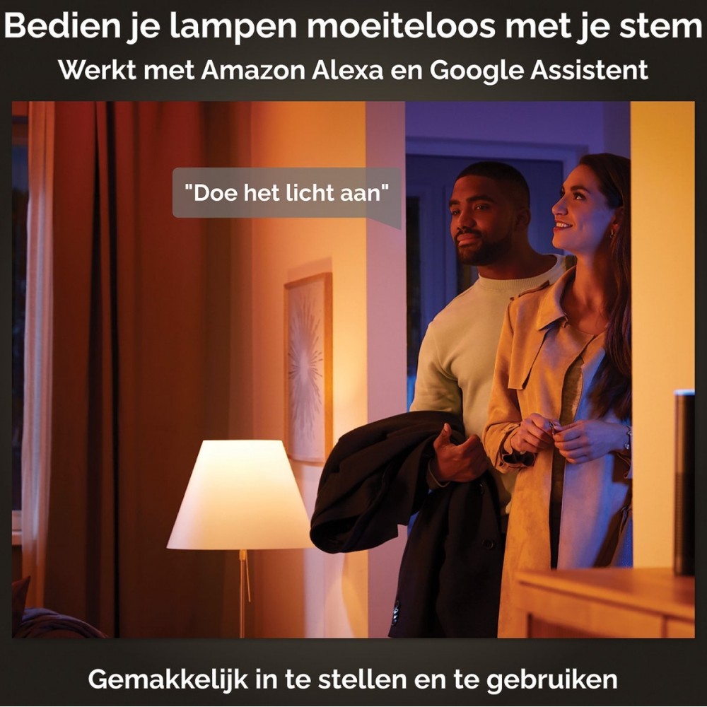 Philips Hue Milliskin recessed Inbouwspot uitbreiding - warm tot koelwit licht - GU10 - Wit - 5W - Rond - Bluetooth