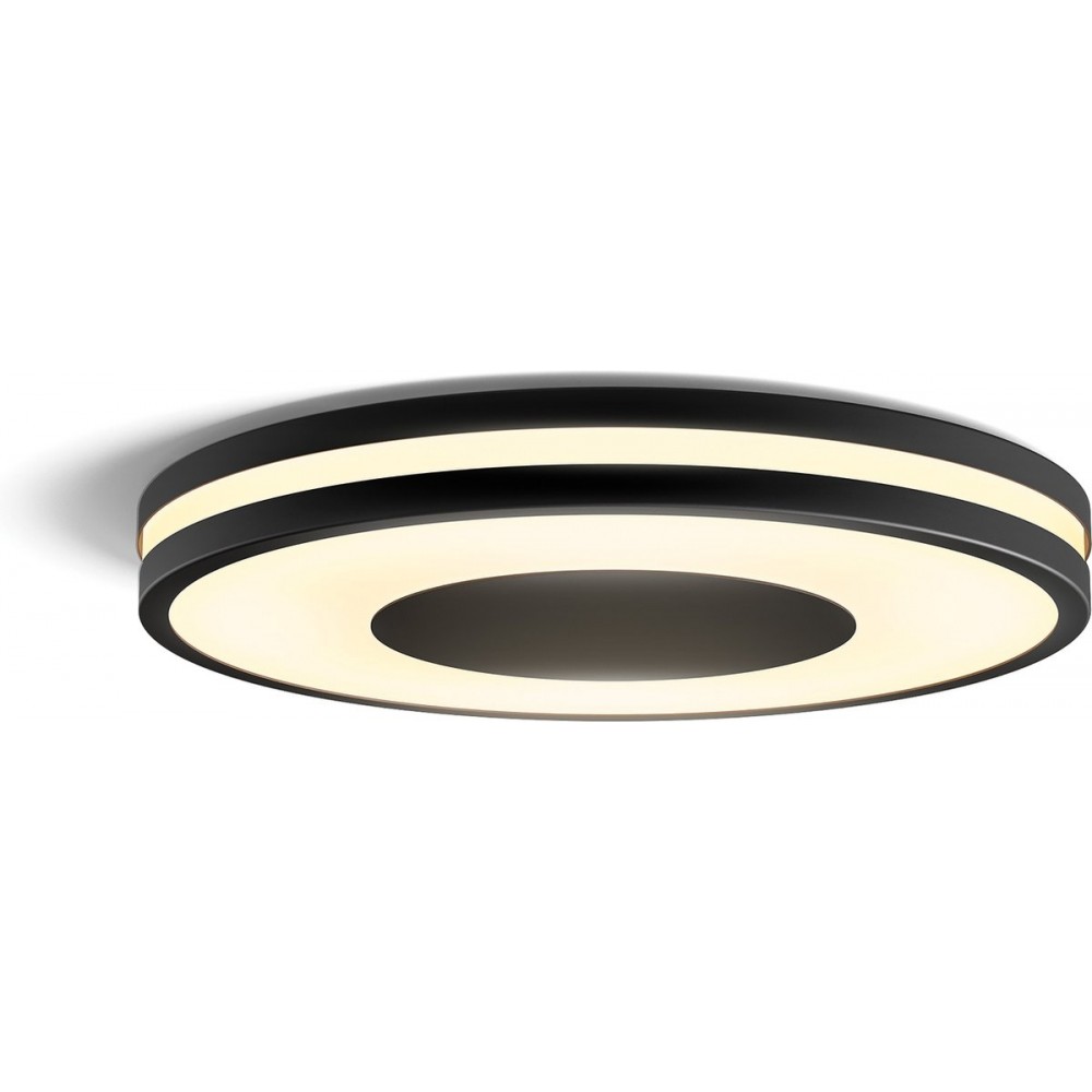 Philips Hue Being plafondlamp - warm tot koelwit licht - zwart - Bluetooth - incl. 1 dimmer switch