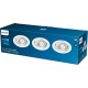 Philips Pomeron inbouwspot - 3-lichts - 7W