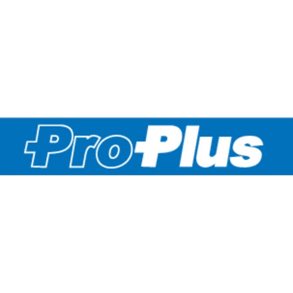 ProPlus Waarschuwingsbord met reflectoren 50x50 cm kunststof 361228