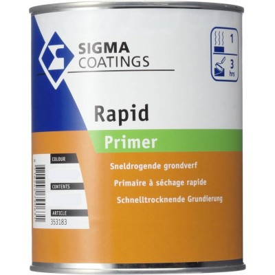 Sigma Rapid Primer 1 Liter 100% Wit