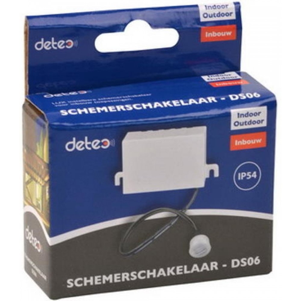 Deteq - Bewegingsmelder Outdoor - Wit - DS06