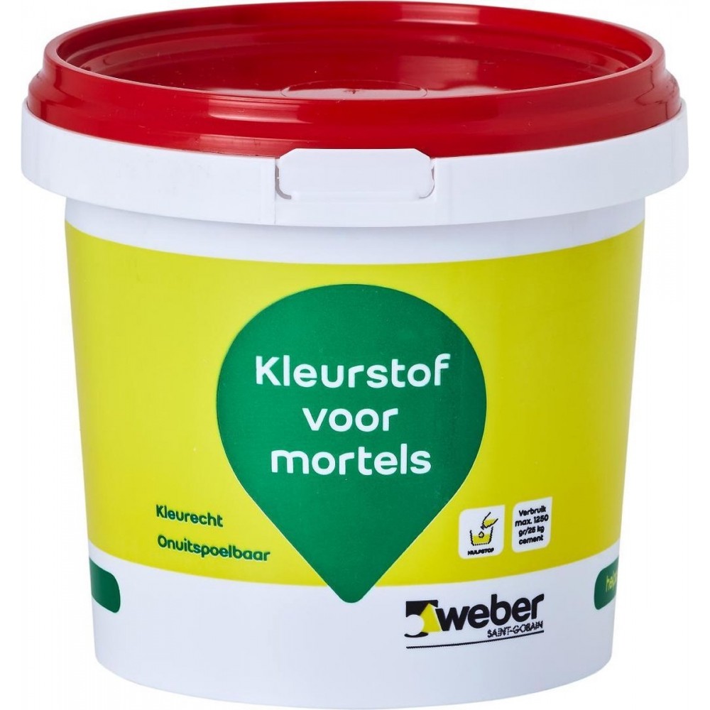 Beamix kleurstof rood emmer 1 kg