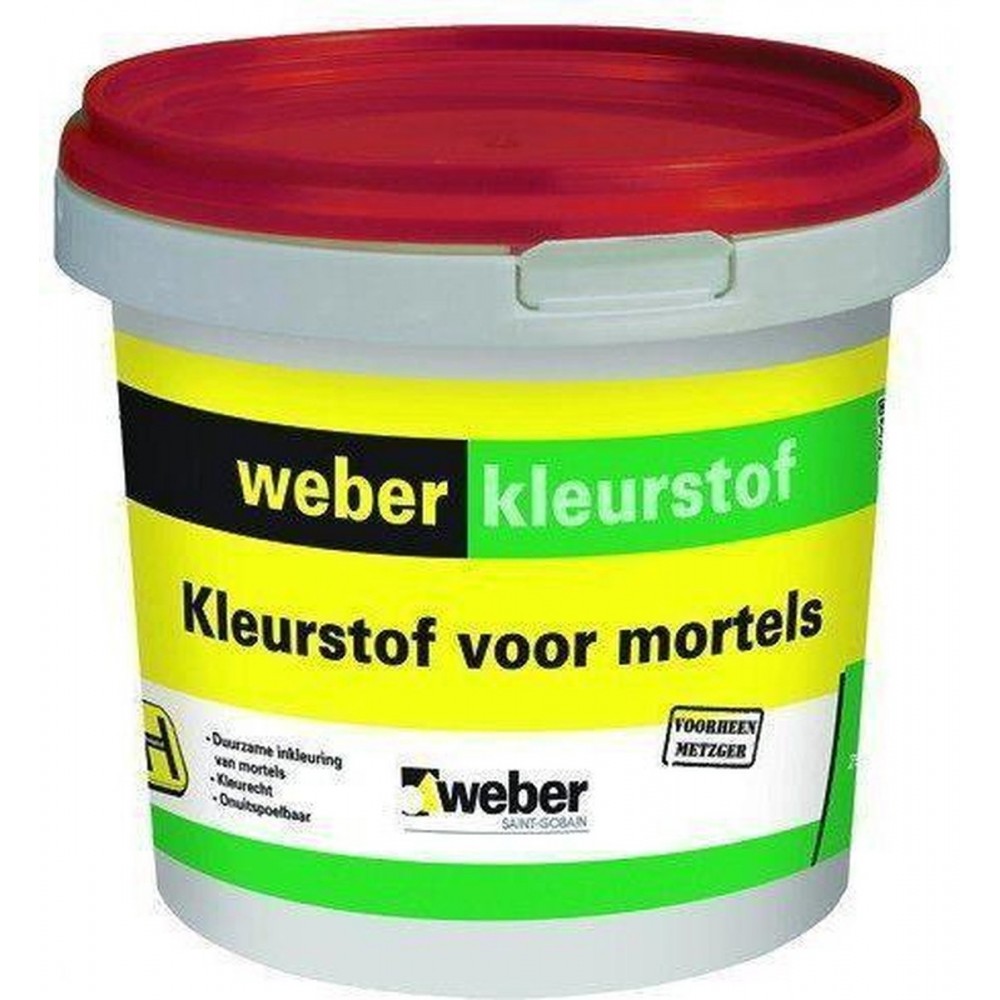 Beamix kleurstof rood emmer 1 kg