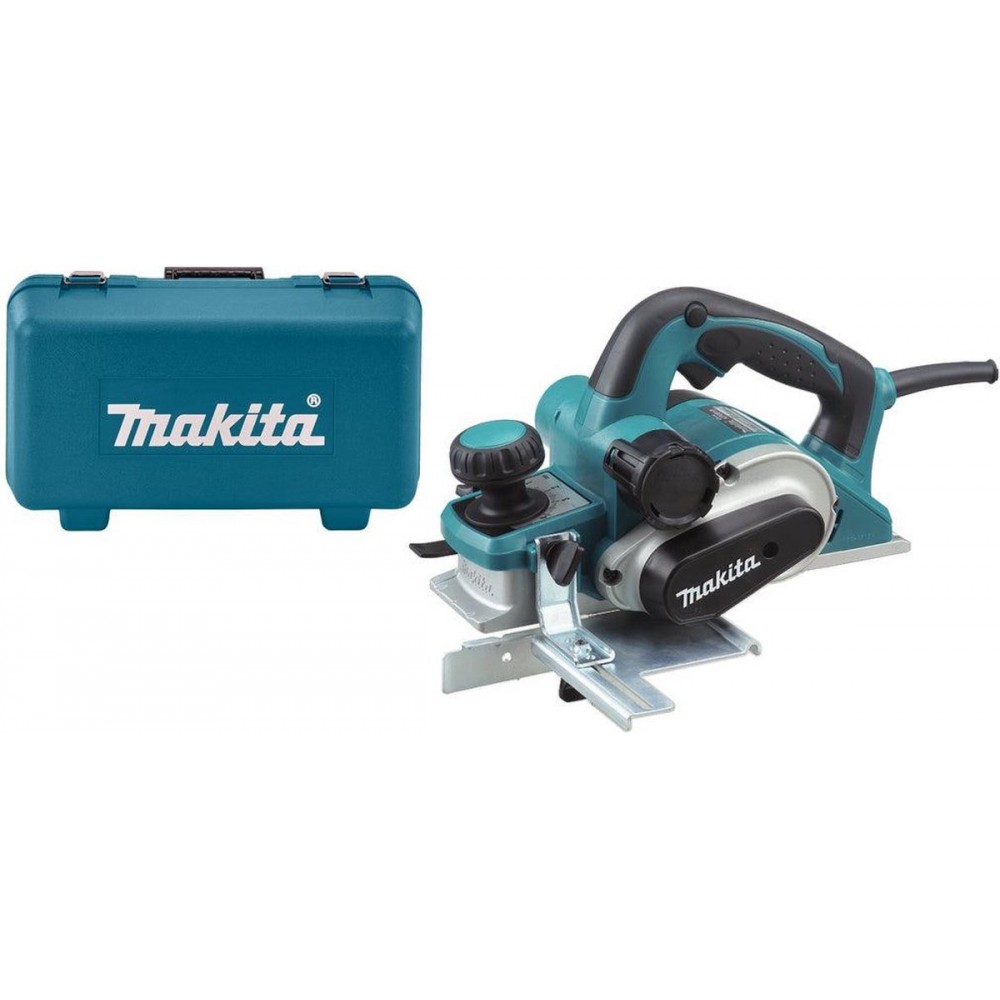 Makita KP0810K Schaafmachine - 850 W - Tot 25 mm Sponningdiepte