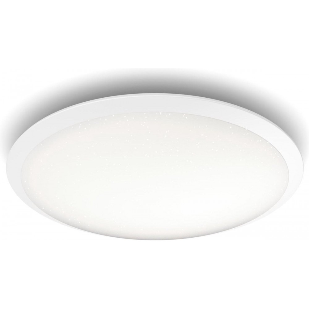 Philips Cavanal plafonnière - wit - rond - koelwit licht - 18 W