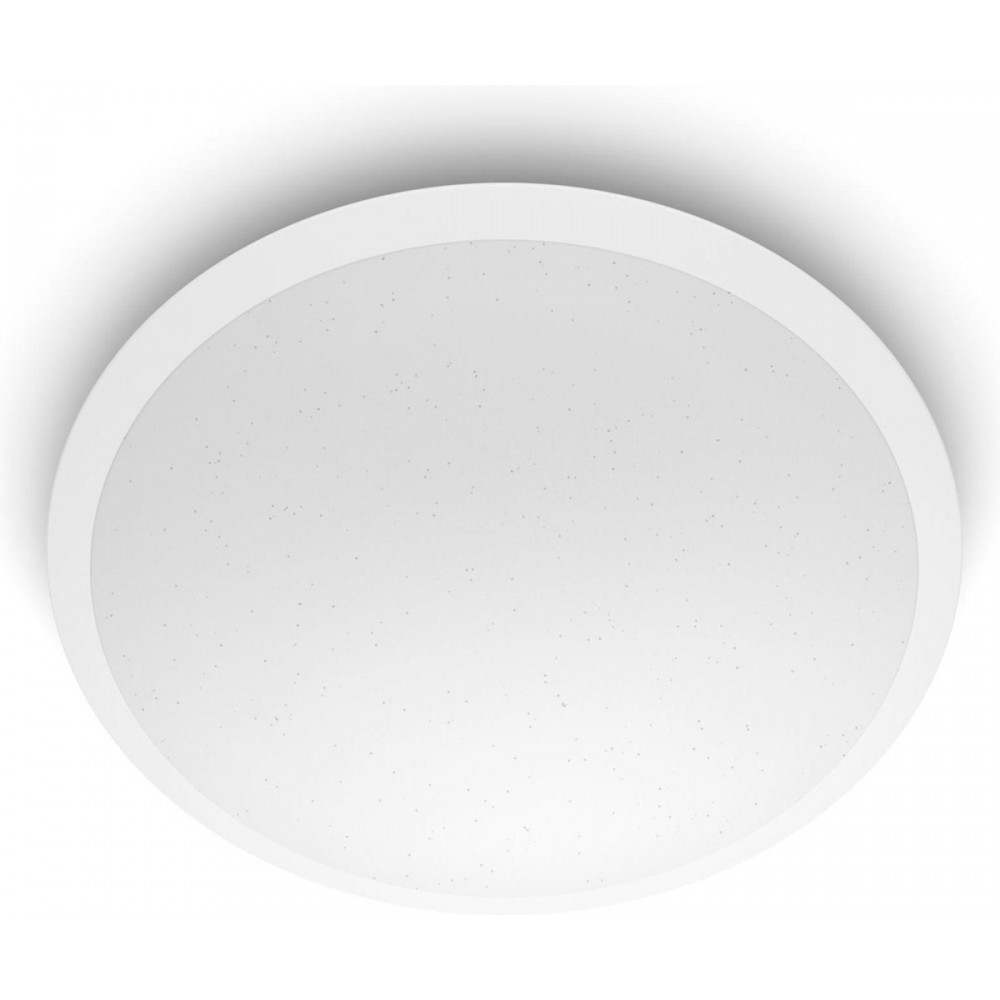 Philips Cavanal plafonnière - wit - rond - koelwit licht - 18 W