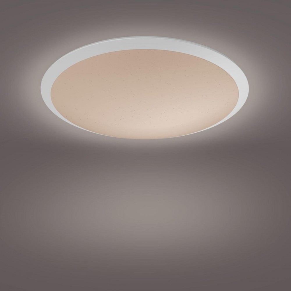 Philips Cavanal plafonnière -wit - rond - warmwit licht - 18 W