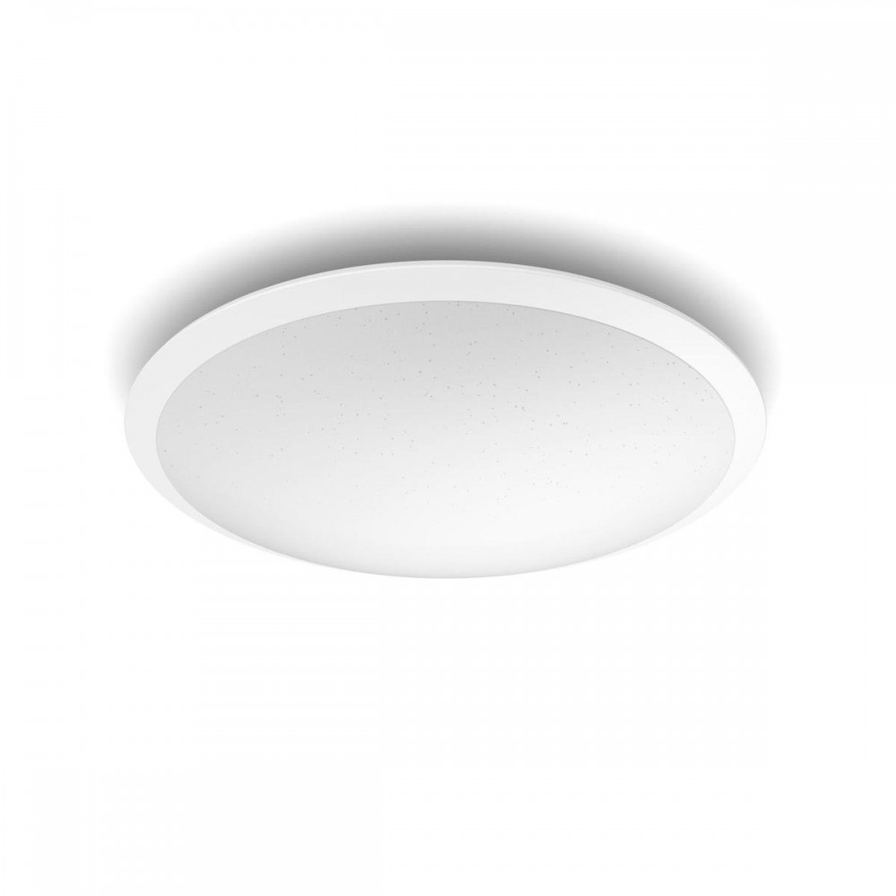 Philips Cavanal plafonnière -wit - rond - warmwit licht - 18 W