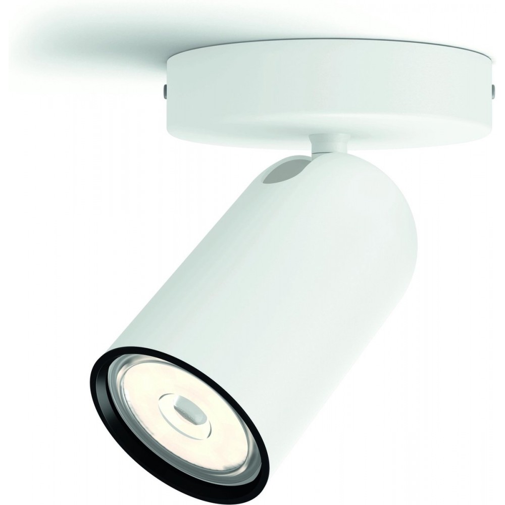 Philips Pongee opbouwspot - 1-lichts - wit