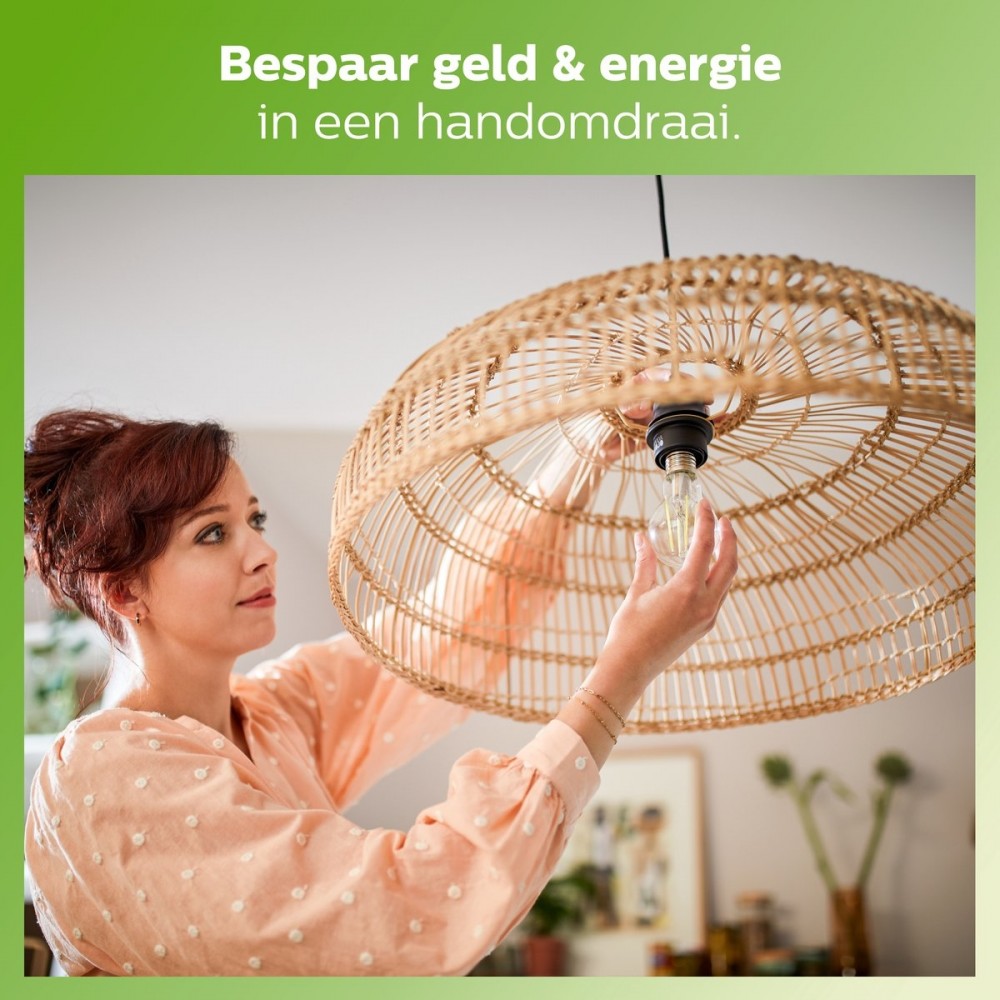 Philips energiezuinige LED Spot - 50 W - GU10 - Dimbaar warmwit licht - 3 stuks - Bespaar op energiekosten