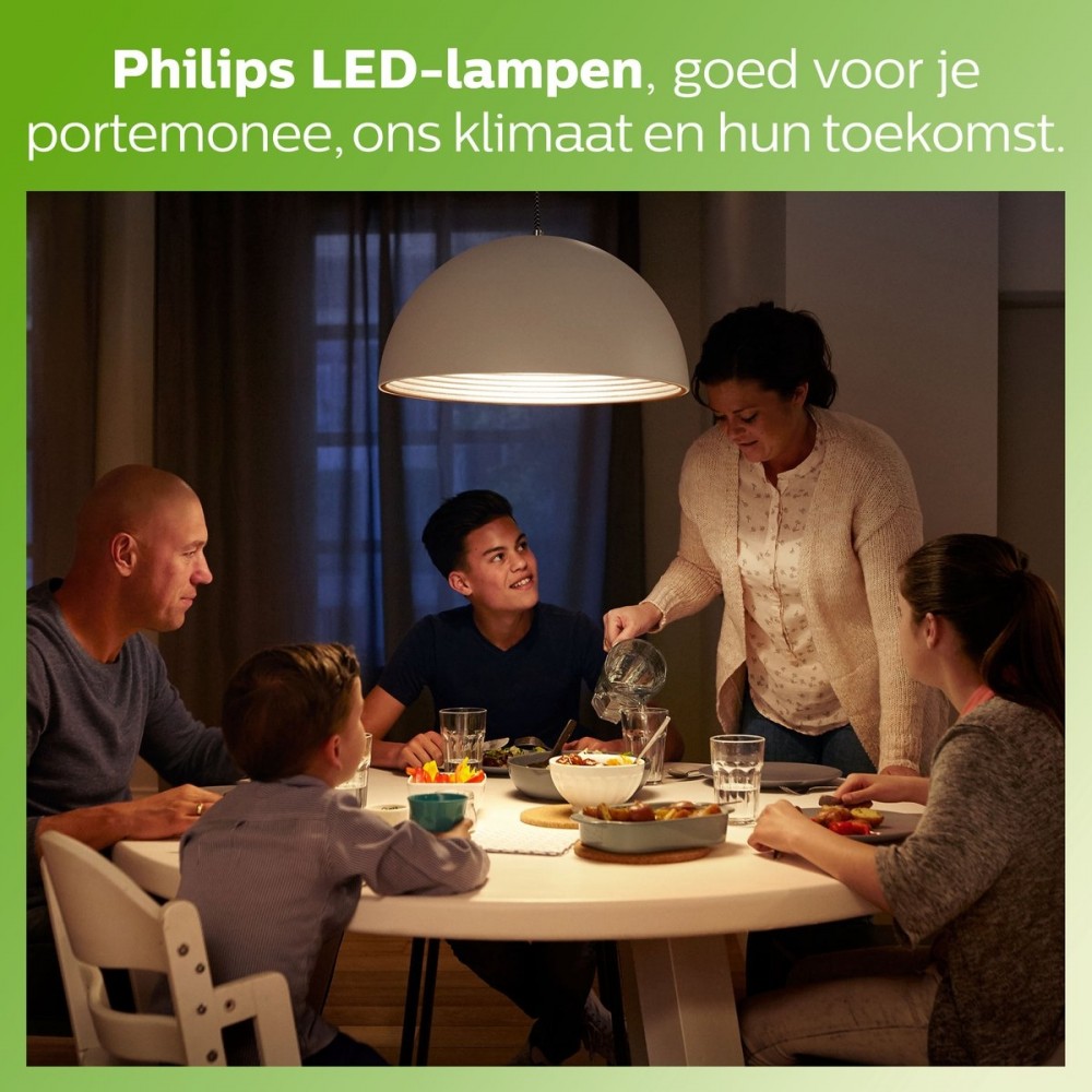 Philips energiezuinige LED Spot - 50 W - GU10 - Dimbaar warmwit licht - 3 stuks - Bespaar op energiekosten