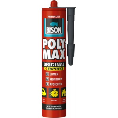 Bison polymax express - antraciet