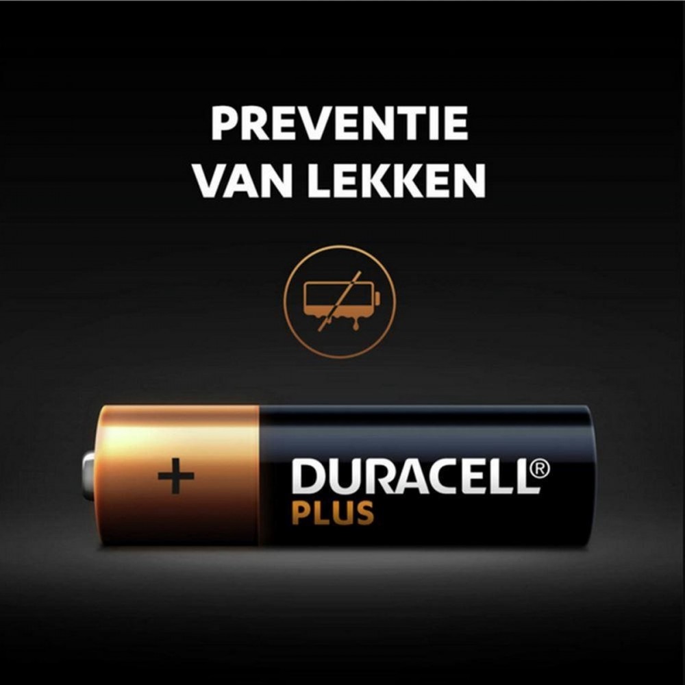 Duracell Alkaline Plus AA batterij 4 pack