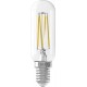 Calex filament LED Buislamp E14 4.5W 470lm 2700K helder Dimbaar Ø2.5x8.5cm T25