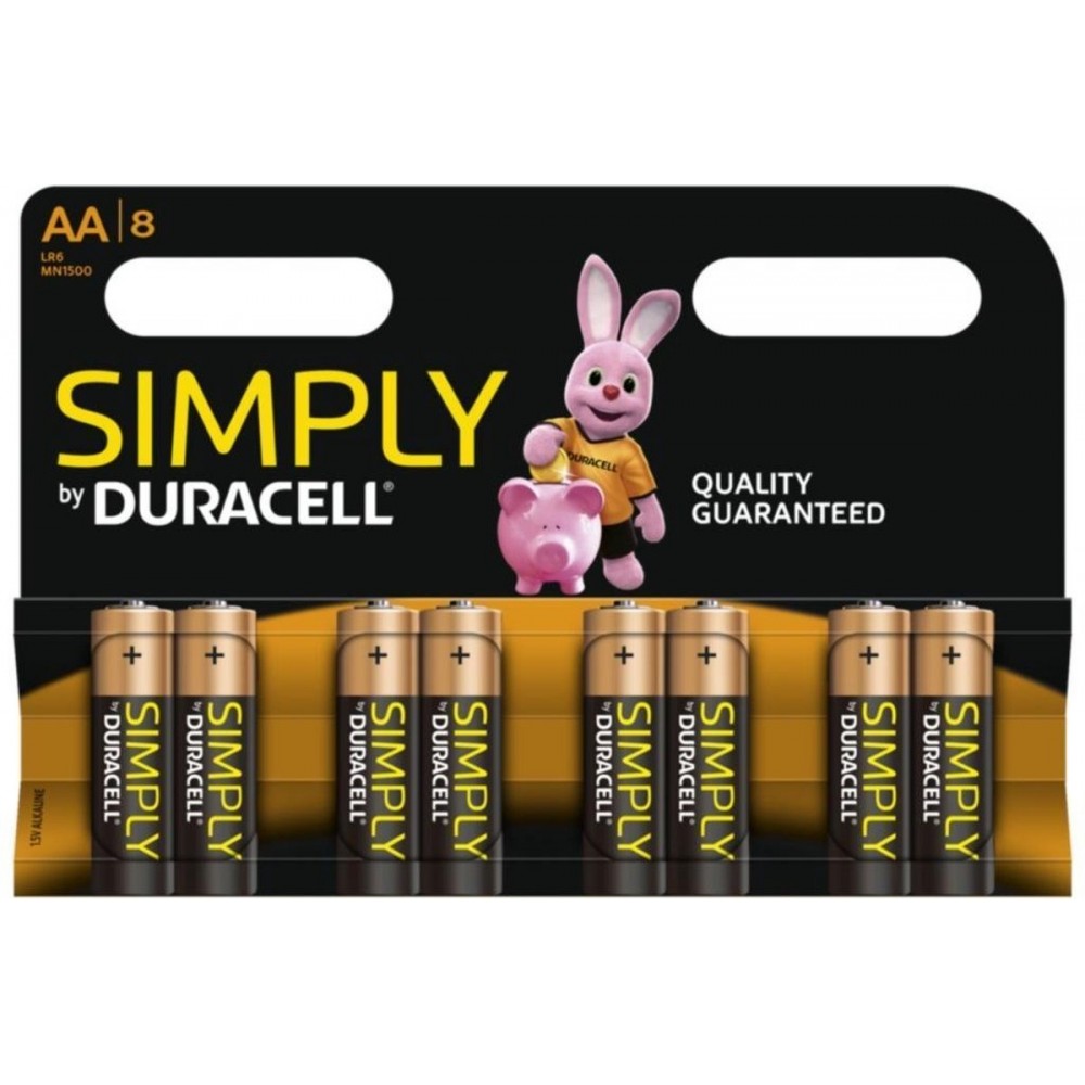 Duracell AA Simply Batterijen