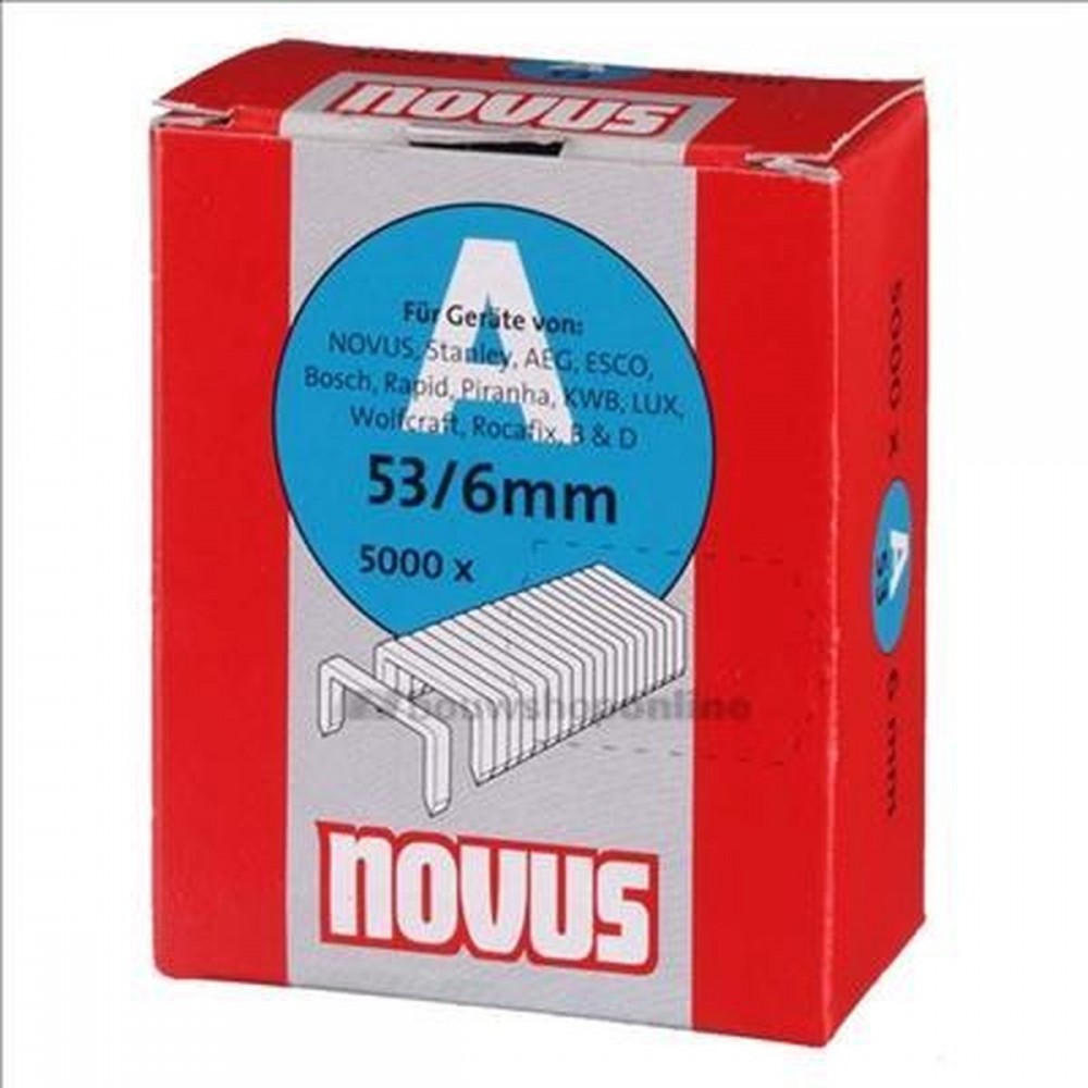 Novus 042-0516 Nieten - A53 - Dundraad - 6mm (5000st)
