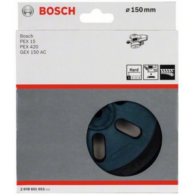 Bosch Schuurplateau hard - 150 mm