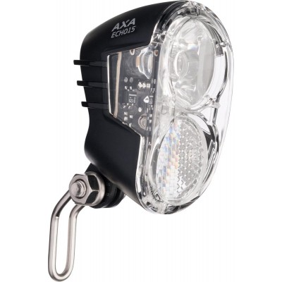 AXA Echo 15 Switch - Fietslamp voorlicht - LED Koplamp - Dynamo - 15 Lux