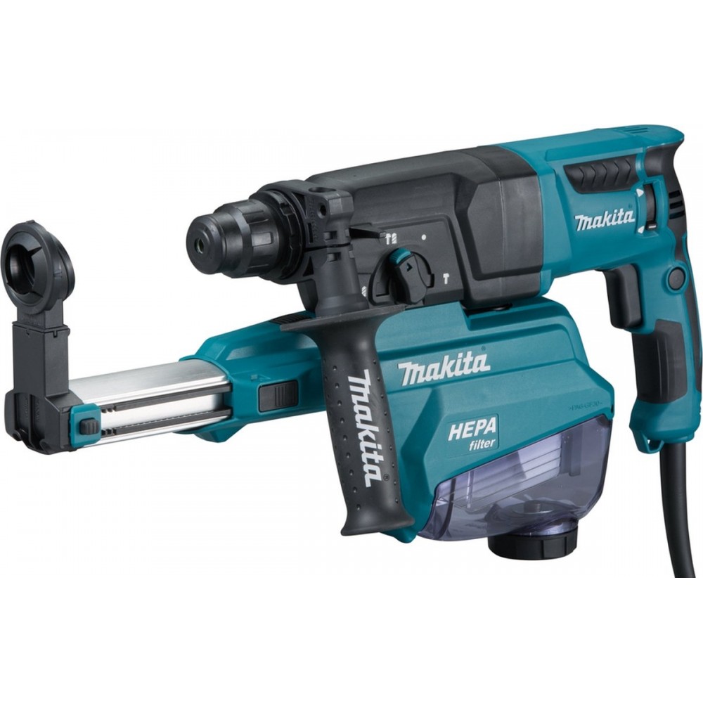 Makita HR2652J Combihamer met Afzuigunit 230V SDS+