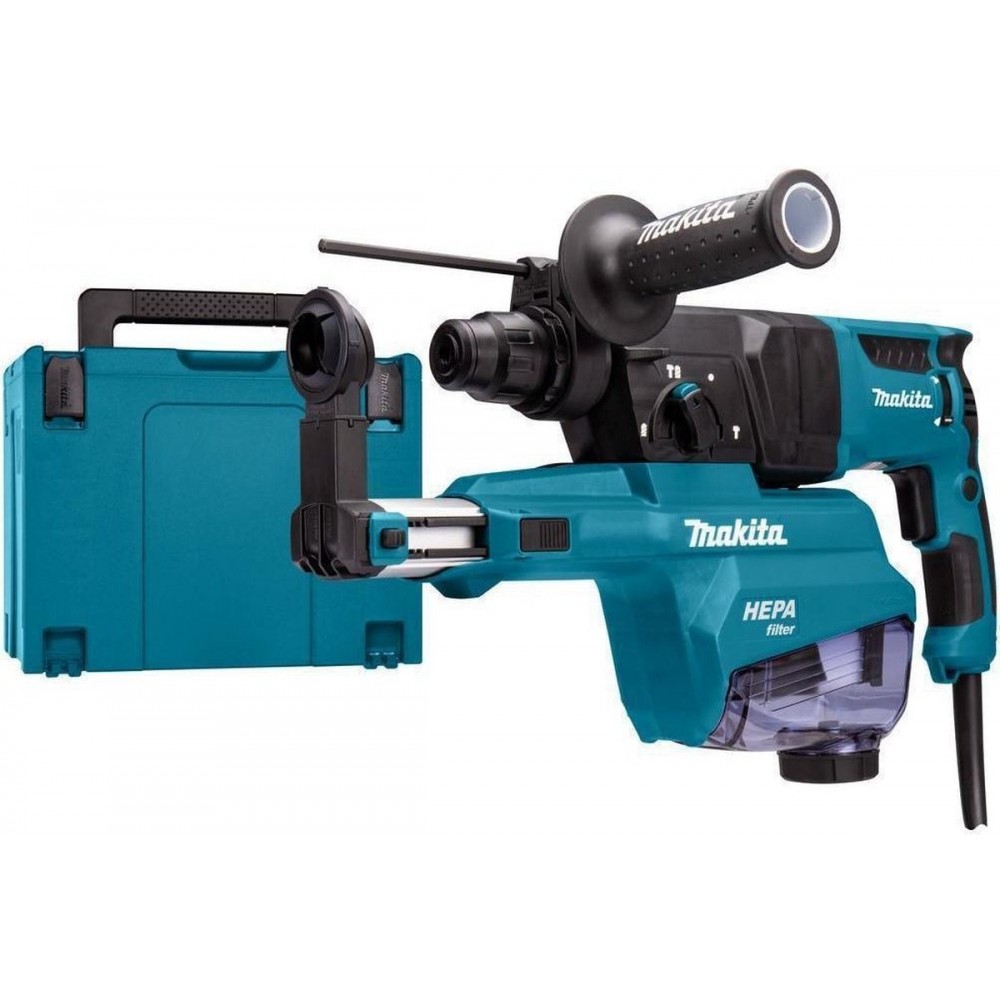 Makita HR2652J Combihamer met Afzuigunit 230V SDS+