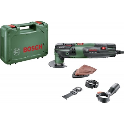 Bosch PMF 250 CES Multitool - Oscillerend - 250 Watt - Inclusief 6 accessoires en kunststof koffer