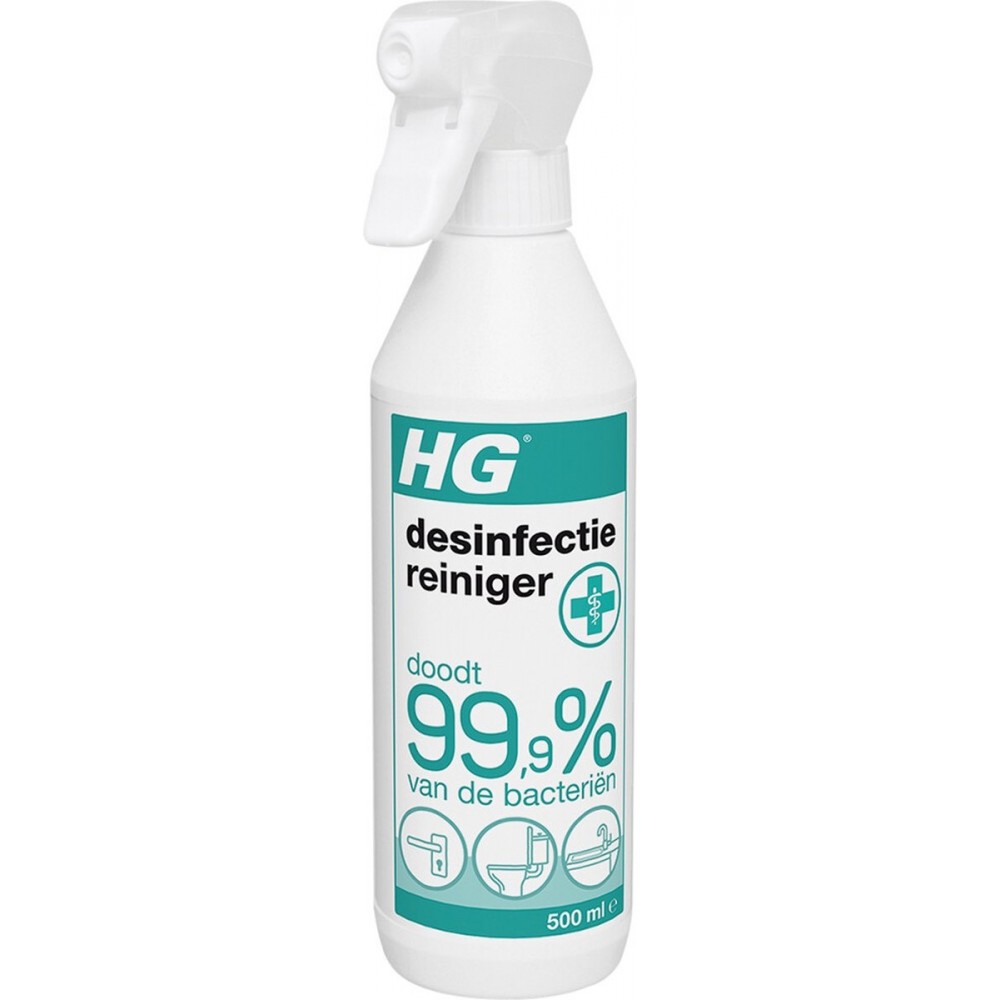 HG desinfectie reiniger 16134N - 500 ml - 100% krachtige formule - 100% veilig