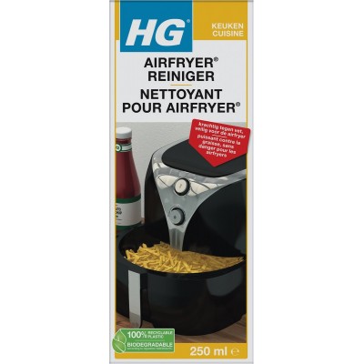 HG airfryer reiniger - 250ml - inclusief kwastje