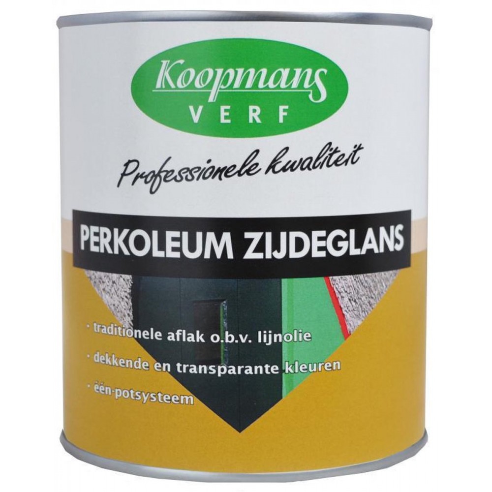 Koopmans Perkoleum Zijdeglans 750ml transparant kleur 213 Teak