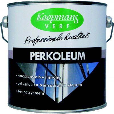 Koopmans Perkoleum - Dekkend - 2,5 liter - Crèmewit‎‎ - RAL9001