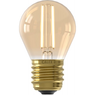 Calex Filament LED Lamp - E27 - P45 Lichtbron Goud - 3.5W - Dimbaar