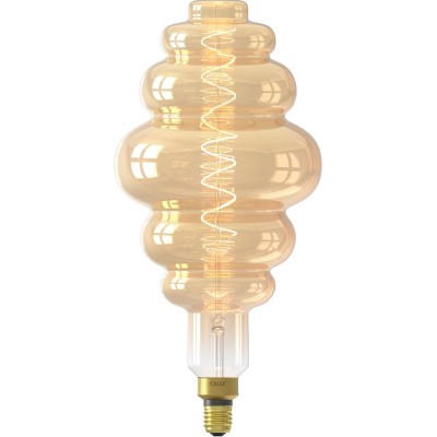 Calex Paris XXL Goud - E27 LED Lamp - Filament Lichtbron Dimbaar - 6W - Warm Wit Licht